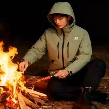 Raucohouse Mountain Outdoor Hoodie Coat