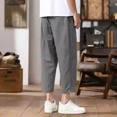 遨宇 美式休闲运动高级感小众时髦工装裤 男女同款