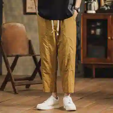 遨宇 美式休闲运动高级感小众时髦工装裤 男女同款
