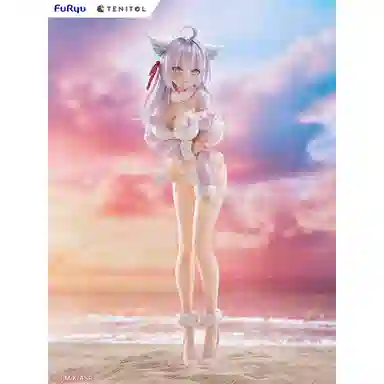 FURYU TENITOL TALL White Fox Figure 31cm