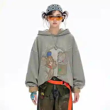 BJHG x Tom and Jerry Oversize Hoodie