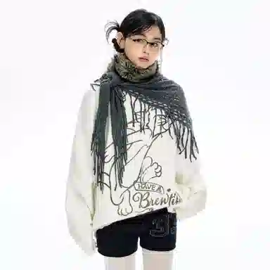 BJHG x Tom and Jerry Oversize Sweater