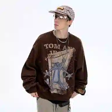 BJHG Tom and Jerry Pullover Hoodie