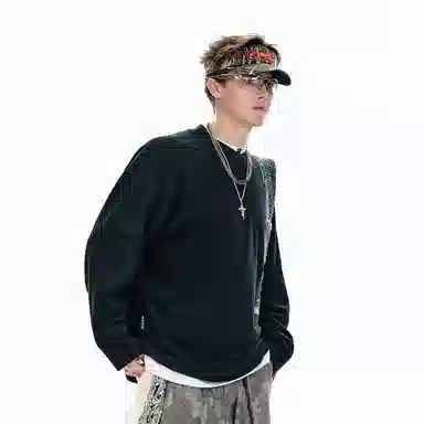 BJHG Reckless V-Neck Long Sleeve Tee