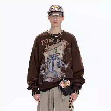 BJHG Tom and Jerry Pullover Hoodie