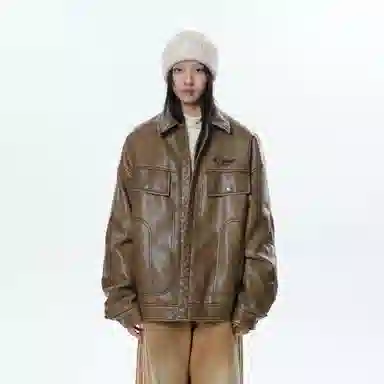 BJHG Vintage Biker Jacket