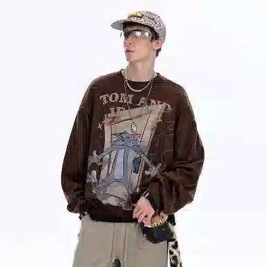 BJHG Tom and Jerry Pullover Hoodie