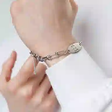 BJHG Reckless Vintage Bamboo Alloy Bracelet