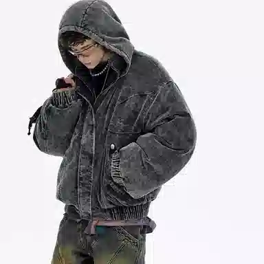 BJHG Reckless Vintage Corduroy Down Jacket