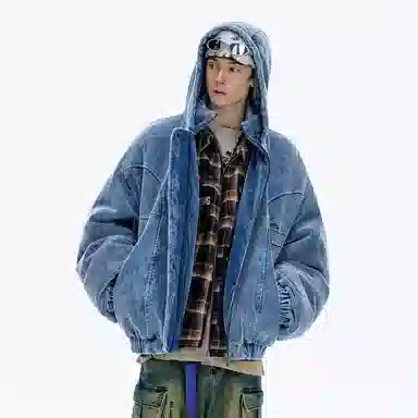 BJHG Reckless Vintage Corduroy Down Jacket