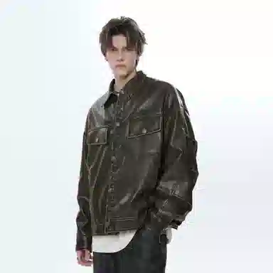 BJHG Vintage Biker Jacket