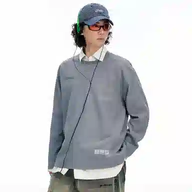 BJHG Reckless Reflective Logo Long Sleeve Tee