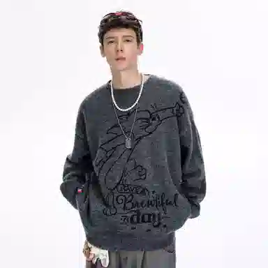 BJHG x Tom and Jerry Oversize Sweater