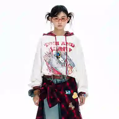 BJHG Tom and Jerry Pullover Hoodie