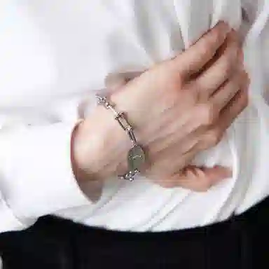 BJHG Reckless Vintage Bamboo Alloy Bracelet