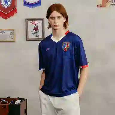 Umbro European Cup Series France Jersey Tee Navy