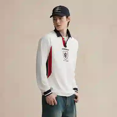 Umbro Polo Shirt Snowflake White