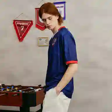 Umbro European Cup Series France Jersey Tee Navy