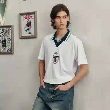 Umbro Polo Shirt Snow White