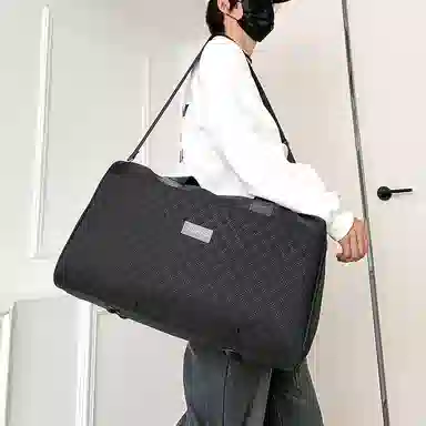 醇龙 大容量拉链开合 健身包 男女通用 尼龙 多色