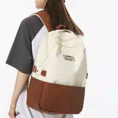 醇龙 休闲大容量 条绒 双肩包