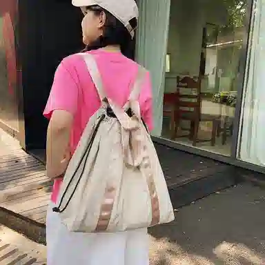 醇龙 风潮时尚运动旅行大容量 尼龙 双肩包 女款 多色