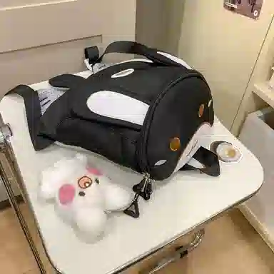 醇龙 卡通幼儿宝宝外出旅游小背包小女孩书包日系可爱背包 尼龙 双肩包 儿童款 多色