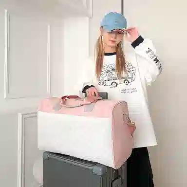 醇龙 大容量拉链开合 健身包 男女通用 尼龙 多色