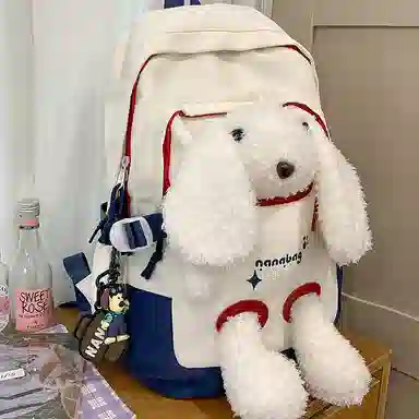 醇龙 可爱时尚高颜值潮流 尼龙 双肩包 常规 女款 多色