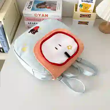 醇龙 可爱高颜值超萌 复合布 双肩包 女款 蓝色/粉色/黄色/绿色