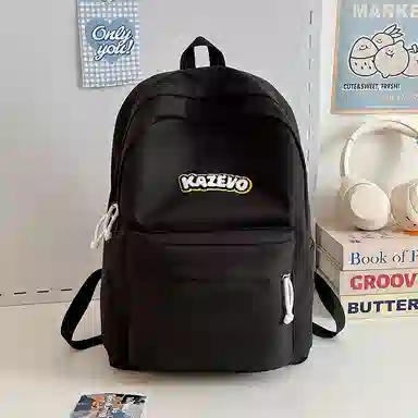 醇龙 小众大学生初中可爱简约百搭 尼龙 双肩包 女款 多色