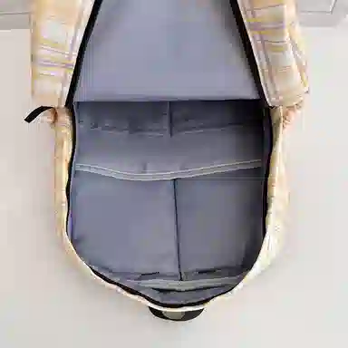 醇龙 简约轻便大容量 尼龙 双肩包 常规 女款 粉色/蓝色/黄色