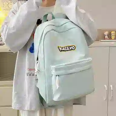 醇龙 小众大学生初中可爱简约百搭 尼龙 双肩包 女款 多色