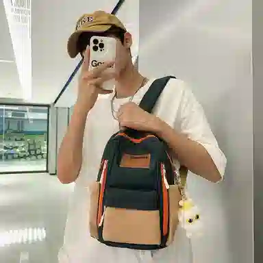 醇龙 胸包 男女同款 大学生简约旅行高中初中生 尼龙 多色