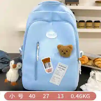 醇龙 大容量可套拉杆时尚潮流百搭 尼龙 双肩包 常规 女款 粉色/黄色/蓝色/黑色