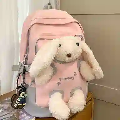 醇龙 可爱时尚高颜值潮流 尼龙 双肩包 常规 女款 多色