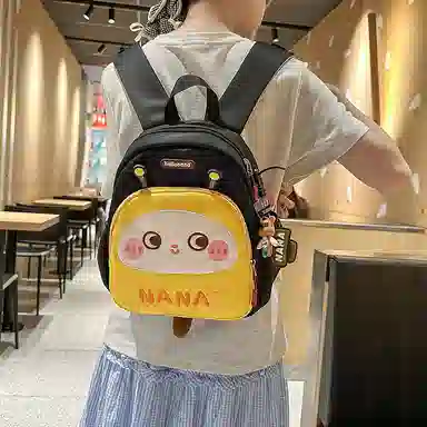 醇龙 小众设计背包休闲可爱潮流简约 尼龙 双肩包 女款 多色