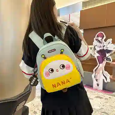 醇龙 小众设计背包休闲可爱潮流简约 尼龙 双肩包 女款 多色