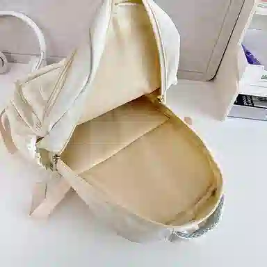 醇龙 简约百搭大容量 尼龙 双肩包 常规 女款 白色/蓝色/黑色/紫色/灰色