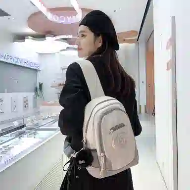 醇龙 潮流休闲日系百搭多功能运动 胸包 尼龙 男女同款情侣款 多色