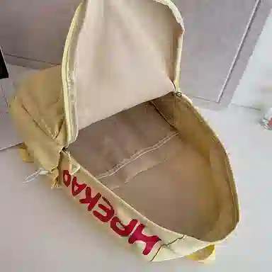 醇龙 轻便简约大容量休闲 尼龙 双肩包 女款 粉色/白色/黑色/黄色/绿色