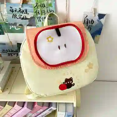 醇龙 可爱高颜值超萌 复合布 双肩包 女款 蓝色/粉色/黄色/绿色