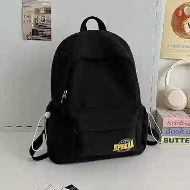 醇龙 轻便简约 尼龙 双肩包 常规 女款 粉色/蓝色/黑色/白色/红色