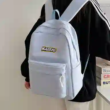 醇龙 小众大学生初中可爱简约百搭 尼龙 双肩包 女款 多色