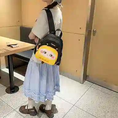 醇龙 小众设计背包休闲可爱潮流简约 尼龙 双肩包 女款 多色