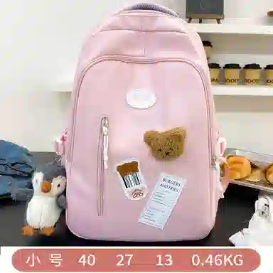 醇龙 大容量可套拉杆时尚潮流百搭 尼龙 双肩包 常规 女款 粉色/黄色/蓝色/黑色