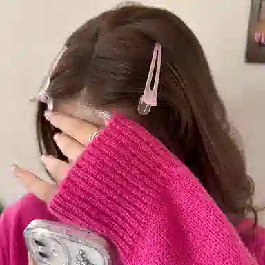 Ruhua Dream Ins Matte Duckbill Acrylic Hair Clip