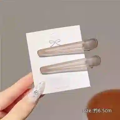 Ruhua Dream Ins Matte Duckbill Acrylic Hair Clip