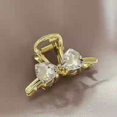 如花梦 气质金属蝴蝶结高级感 合金 发夹 女款