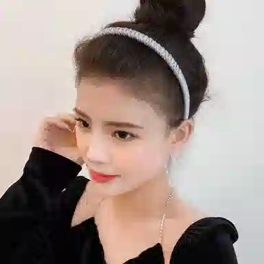 如花梦 洗脸化妆专用带齿防滑头箍碎发整理压法发卡 日常发箍  女款 多色可选